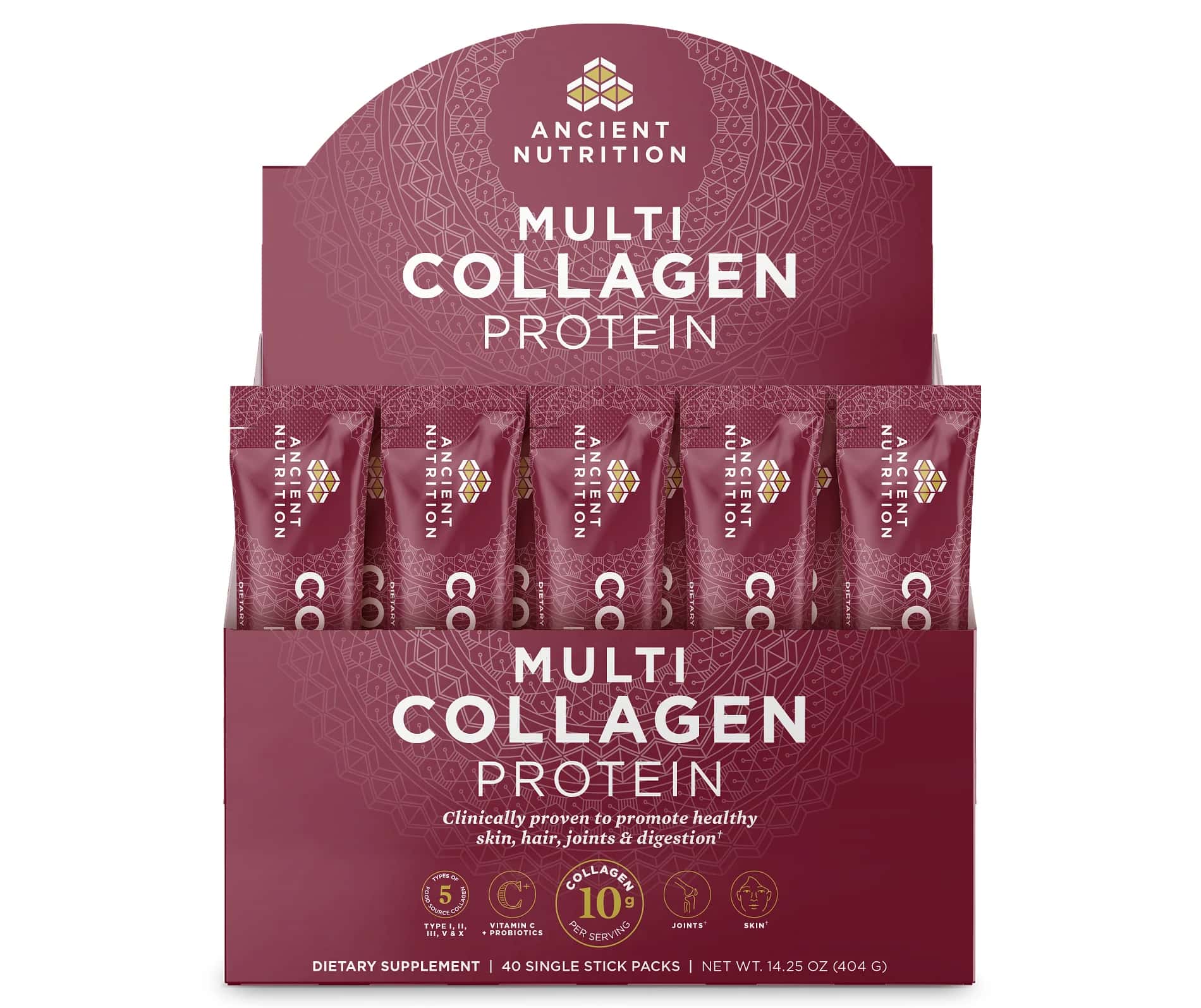 Multi Collagen Protein Stick Packs Ancient Nutrition